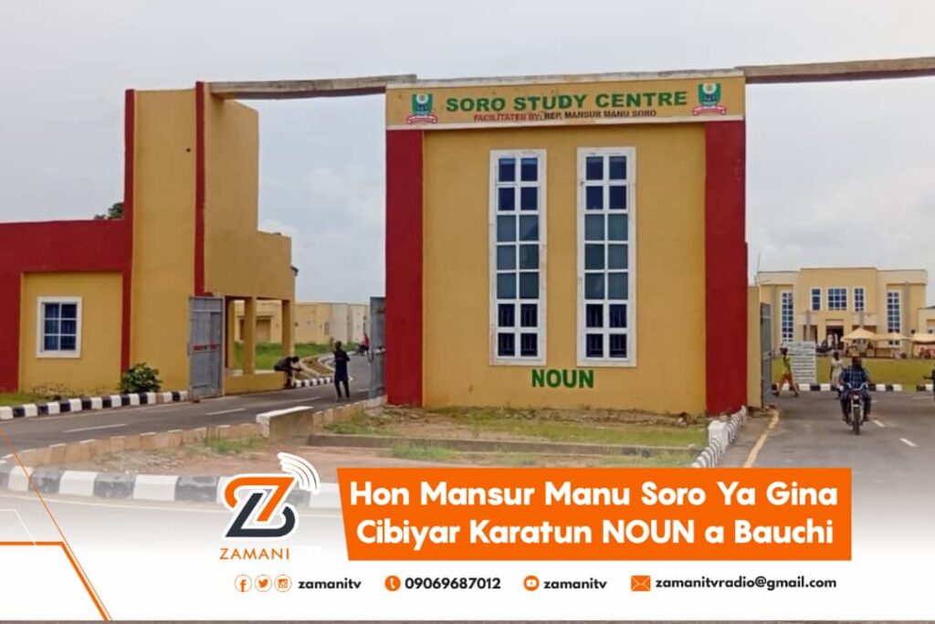 Dan Majalisa Ya Gina Cibiyar Karatun NOUN a Bauchi